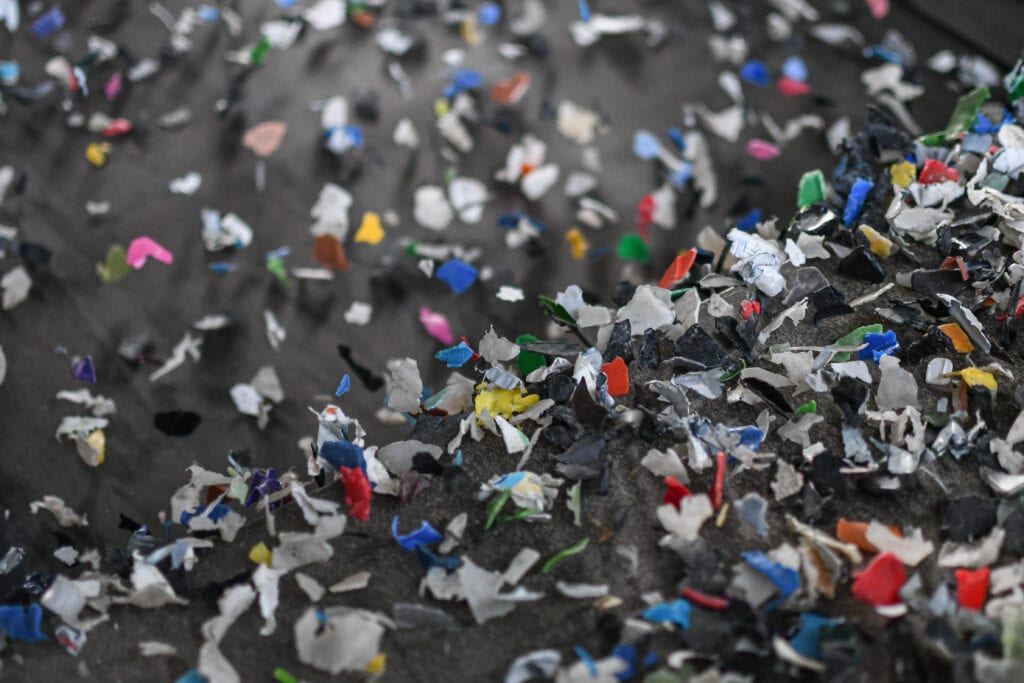 plastsortering fra steinert